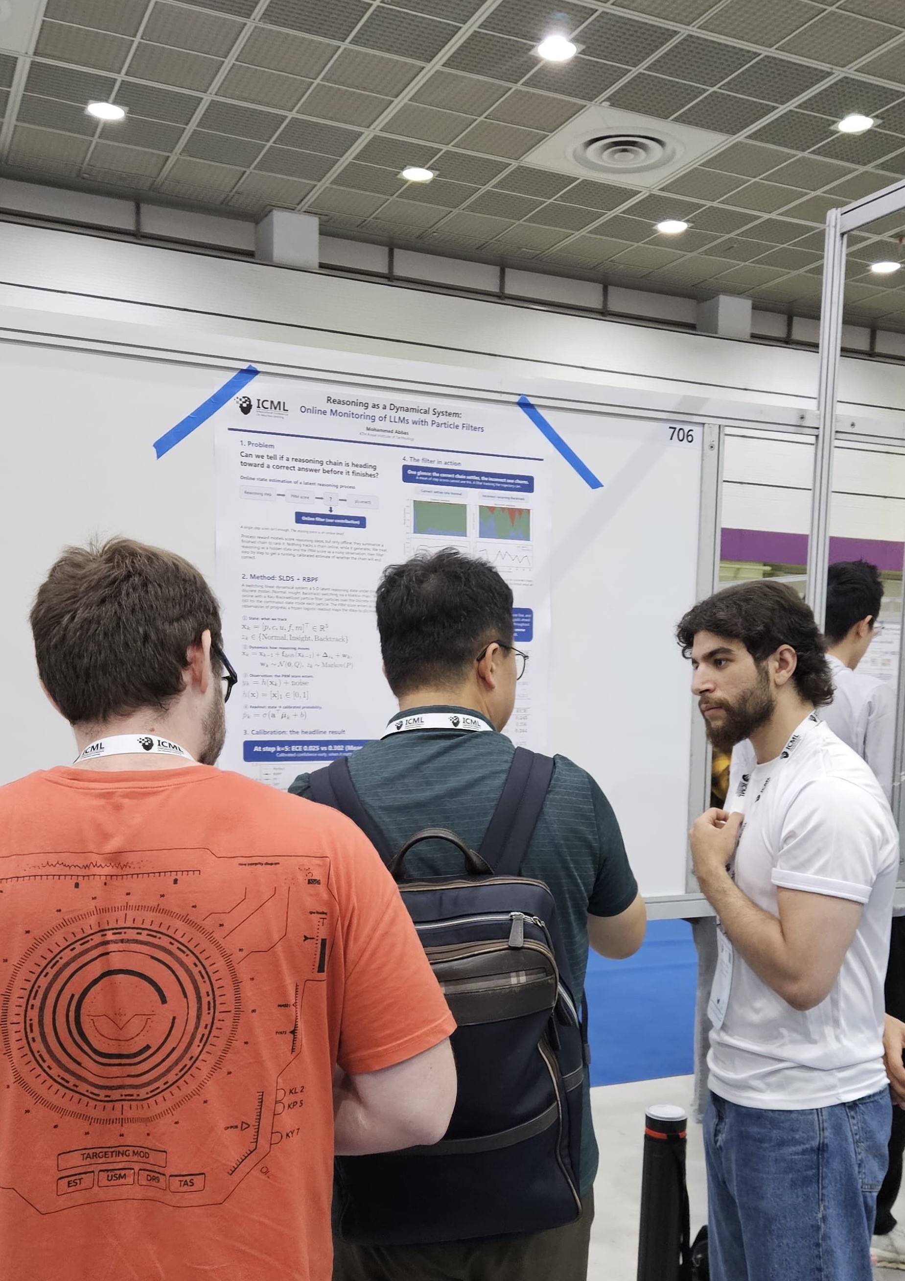 Reasoning as a Dynamical System: Online Monitoring of LLMs with Particle Filters